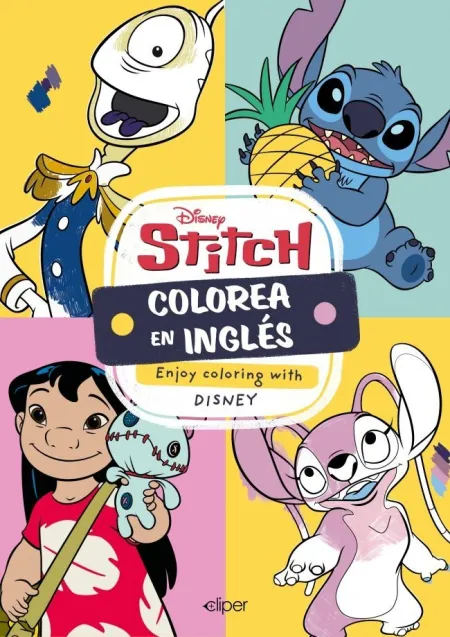 Colorea en Inglés con Lilo & Stitch