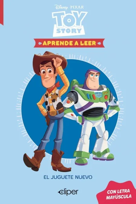 Aprende a Leer con Letra Mayúscula 5 - el Nuevo Juguete. Toy Story. Disney.