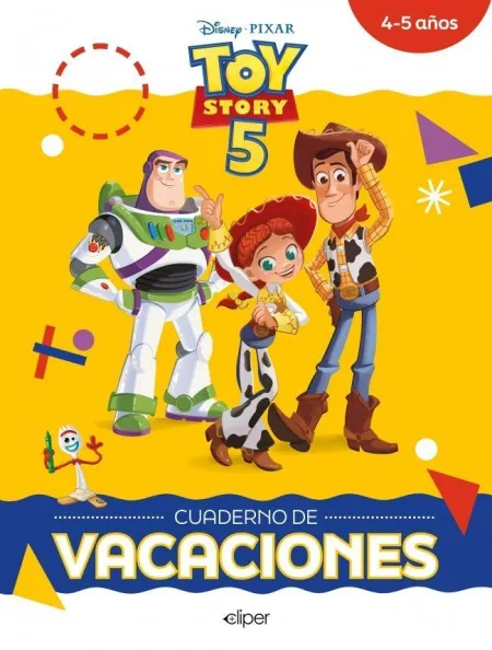Toy Story 5. Cuaderno de Vacaciones (4-5 Años)