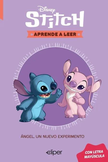 Aprende a Leer con Letra Mayúscula 6 - Ángel, un Nuevo Experimento. Stitch. Disney
