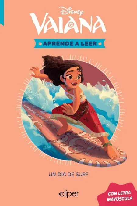 Aprende a Leer con Letra Mayúscula 7 - Vaiana. El Día de Surf - Disney