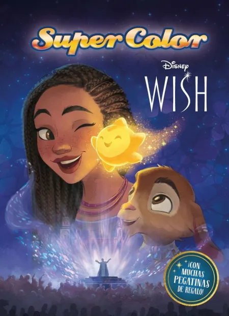 Wish: el Poder de los Deseos. Supercolor. Con Pegatinas