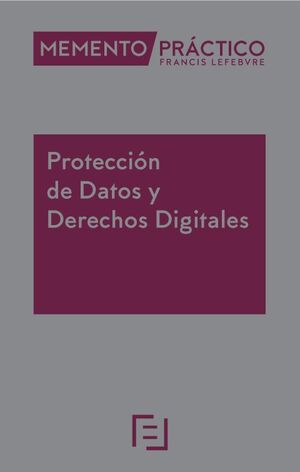 MEMENTO PROTECCIÓN DE DATOS Y DERECHOS DIGITALES 2023