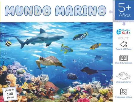 Mundo Marino. Puzle de 100 Piezas