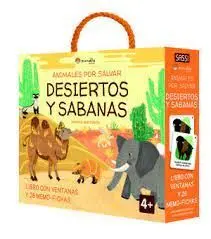 Desiertos y Sabanas. Animales por Salvar (Caja)