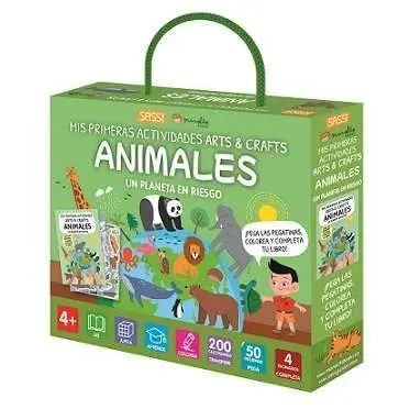 Animales. Mis Primeras Actividades Arts&Crafts (Caja)