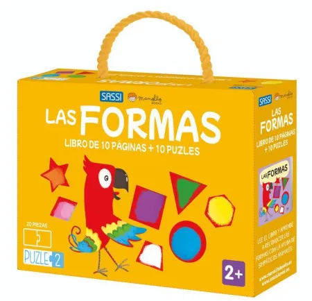 Las Formas. Libro + 10 Puzles (Caja)