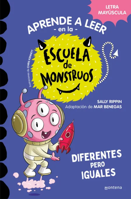 Aprender a Leer en la Escuela de Monstruos 17 Diferentes Pero Iguales.