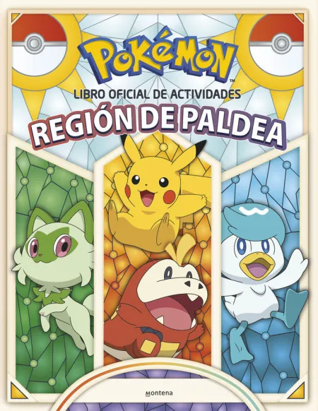 Pokemon Libro Oficial de Actividades Región de Paldea