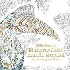 Maravilloso Mundo Tropical. Miniaturas para Colorear