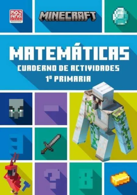Matemáticas. Cuaderno de Actividades 1 Primaria - Minecraft
