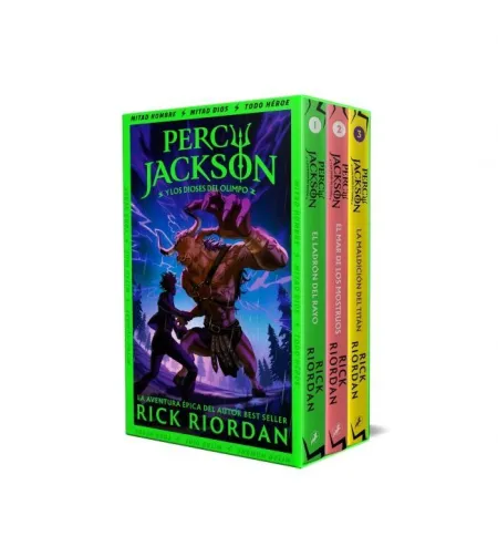 Pack - Percy Jackson y los Dioses del Olimpo (1,2 y 3)