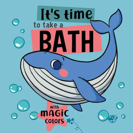 It's Time To Take a Bath With Magic Colors