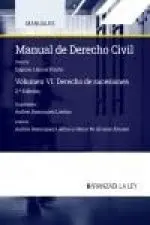 Manual de Derecho Civil T. vi Derecho de Sucesiones
