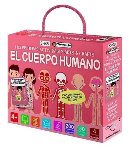 El Cuerpo Humano. Mis Primeras Actividades Arts & Crafts (Caja)