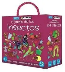 El Jardín de los Insectos (Caja) Libro + Puzle + 12 Figuritas