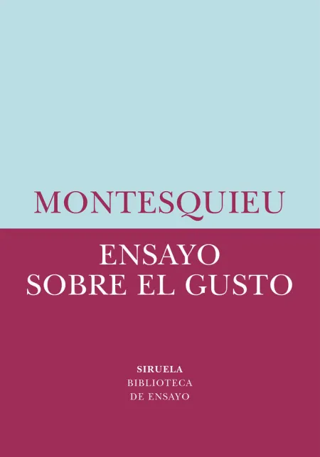 Ensayo Sobre el Gusto