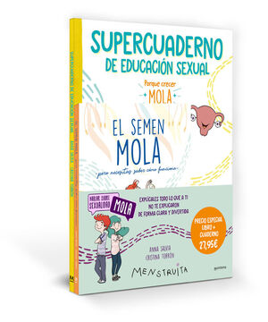 PACK - EL SEMEN MOLA + SUPERCUADERNO DE EDUCACIÓN SEXUAL