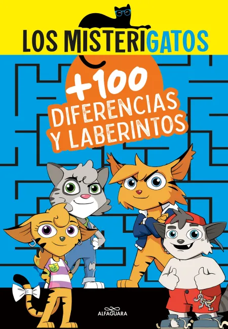 Los Misterigatos Más de 100 Diferencias y Laberintos