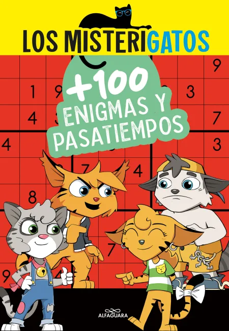 Los Misterigatos Más de 100 Enigmas y Pasatiempos