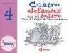 Cuatro Elefantes en el Teatro. Juega con el 4