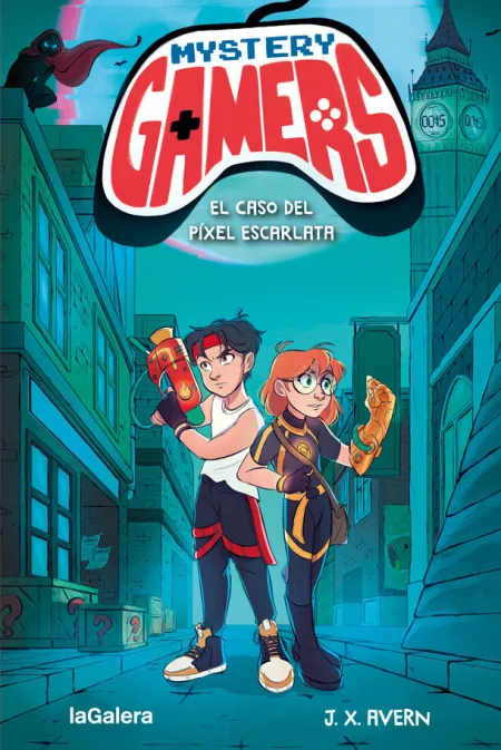 Mystery Gamers 1. El Caso del Píxel Escarlata