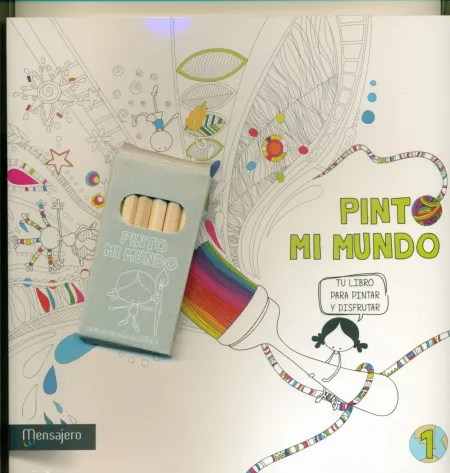 Pinto mi Mundo 1 (+ Caja Lapices)