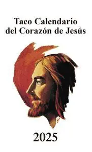 Taco Calendario del Corazon de Jesus 2025 (Pared con Imán)
