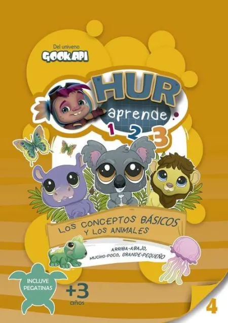 Hur Aprende 4 Conceptos Basicos y los Animales