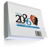 Taco Calendario de Mesa del Corazón de Jesús 2026 (Sin Soporte)