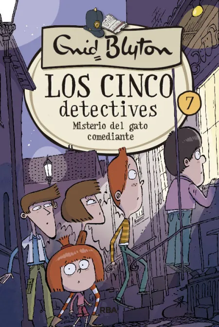 Los Cinco Detectives 7 Misterio del Gato Comediante
