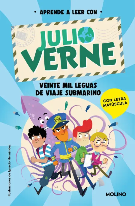 Aprende a Leer con Julio Verne. Veinte Mil Leguas de Viaje Submarino