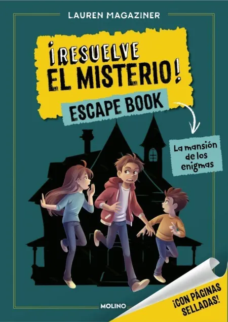 Resuelve el Misterio! Escape Book 1. La Mansión de los Enigmas