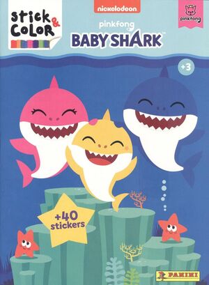 STICK&COLOR. BABY SHARK STICK