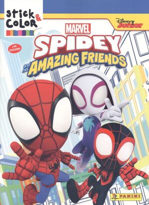 STICK COLOR SPIDEY AND HIS AMAZING FRIENDS
