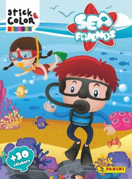 Sea Friends. Stick & Color