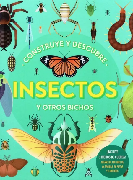 Construye y Descubre Insectos y Otros Bichos (Caja)