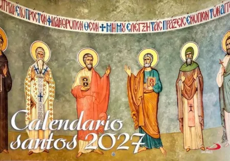 Calendario Pared Santos 2027