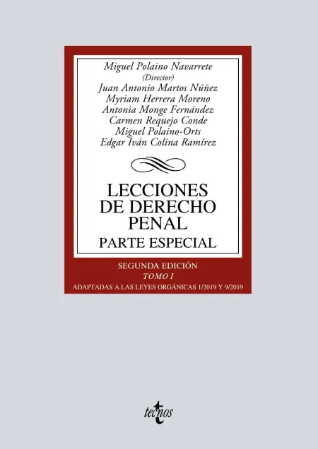 Lecciones de Derecho Penal. Parte Especial