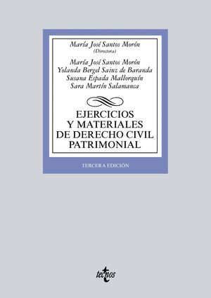 EJERCICIOS Y MATERIALES DE DERECHO CIVIL PATRIMONIAL (ADAPTADOS AL EESS)