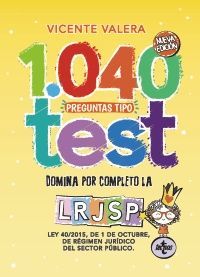 1040 PREGUNTAS TIPO TEST LRJSP