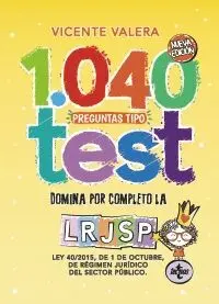 1040 Preguntas Tipo Test Lrjsp