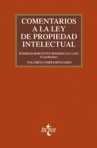 COMENTARIOS A LA LEY DE PROPIEDAD INTELECTUAL + VOLUMEN COMPLEMENTARIO