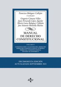 MANUAL DE DERECHO CONSTITUCIONAL T.I