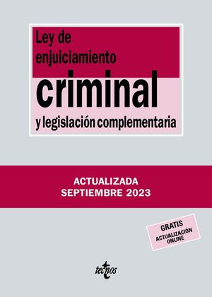 LEY DE ENJUICIAMIENTO CRIMINAL Y LEGISLACIÓN COMPLEMENTARIA - 267