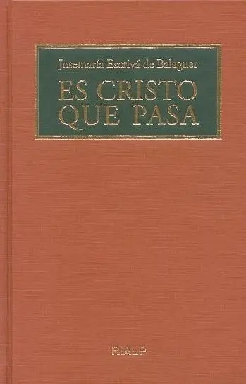 Es Cristo que Pasa. (Agenda, Tapa Dura)