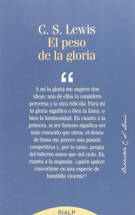 El Peso de la Gloria