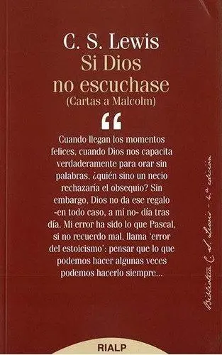 Si Dios no Escuchase
