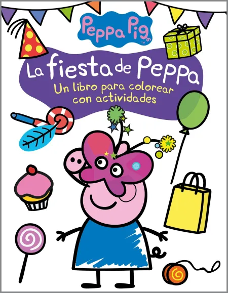 La Fiesta de Peppa (Actividades para Colorear)