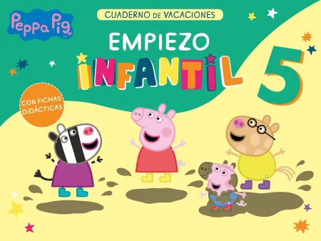 Empiezo Infantil 5 Años. Peppa Pig. Cuaderno de Vacaciones